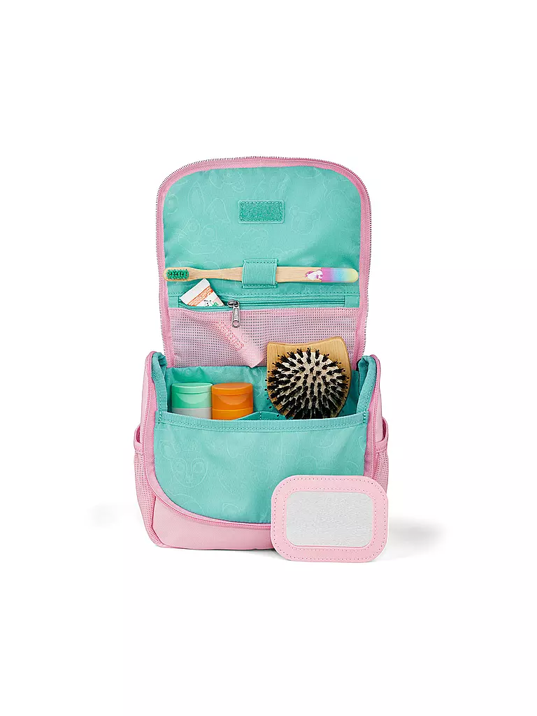 AFFENZAHN | Kinder Toilettetasche Einhorn | 