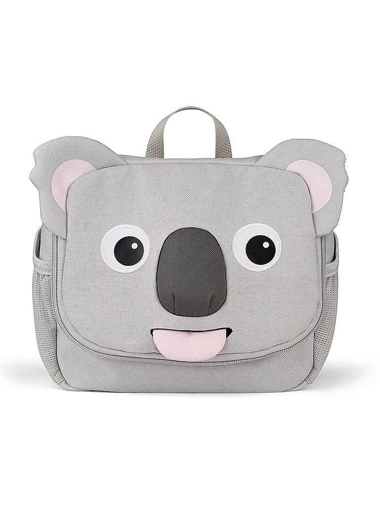 AFFENZAHN | Kinder Toilettetasche Koala | grau
