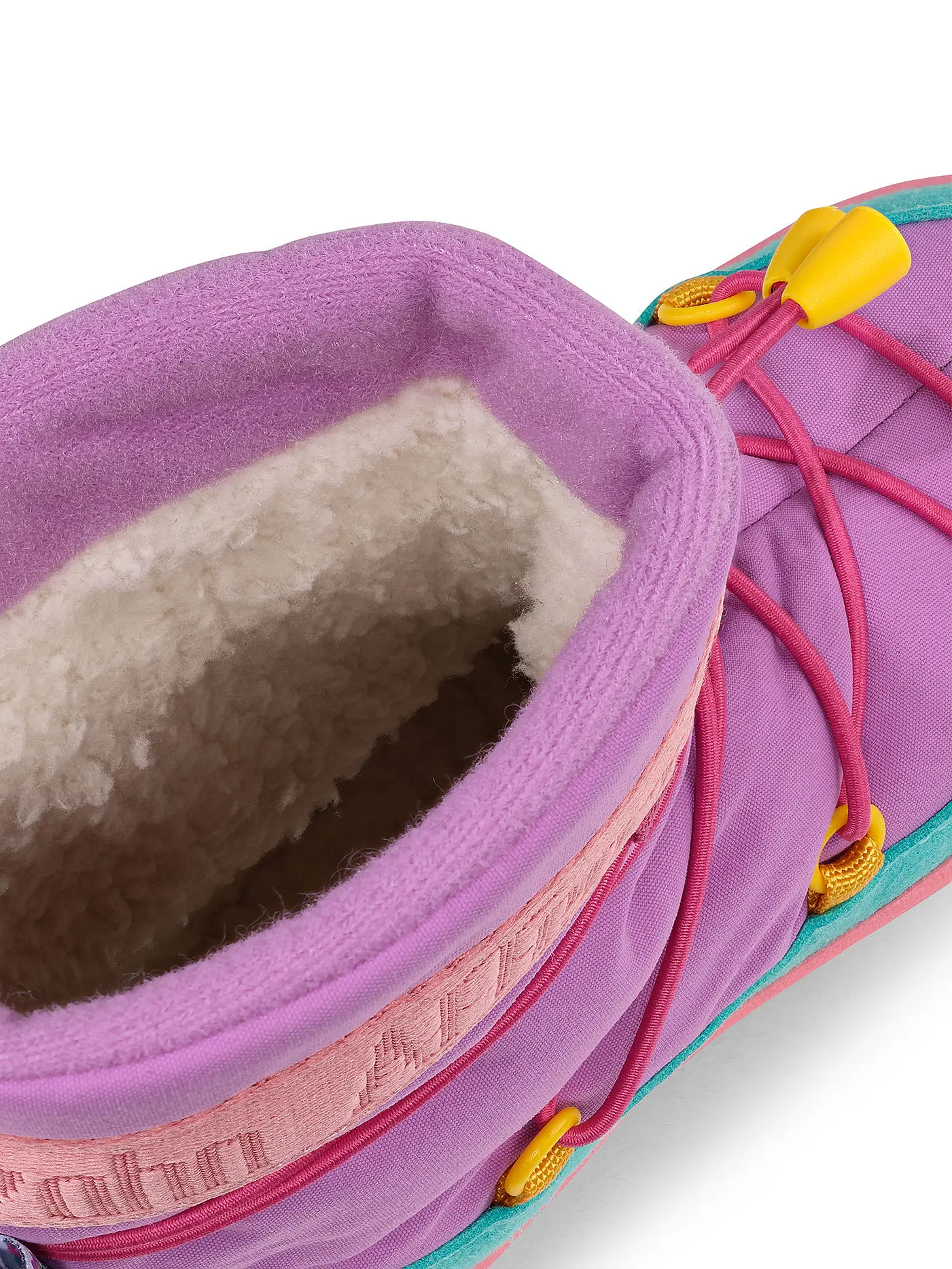 AFFENZAHN | Kinder Winterstiefel  VEGAN SNOWY Eule | lila