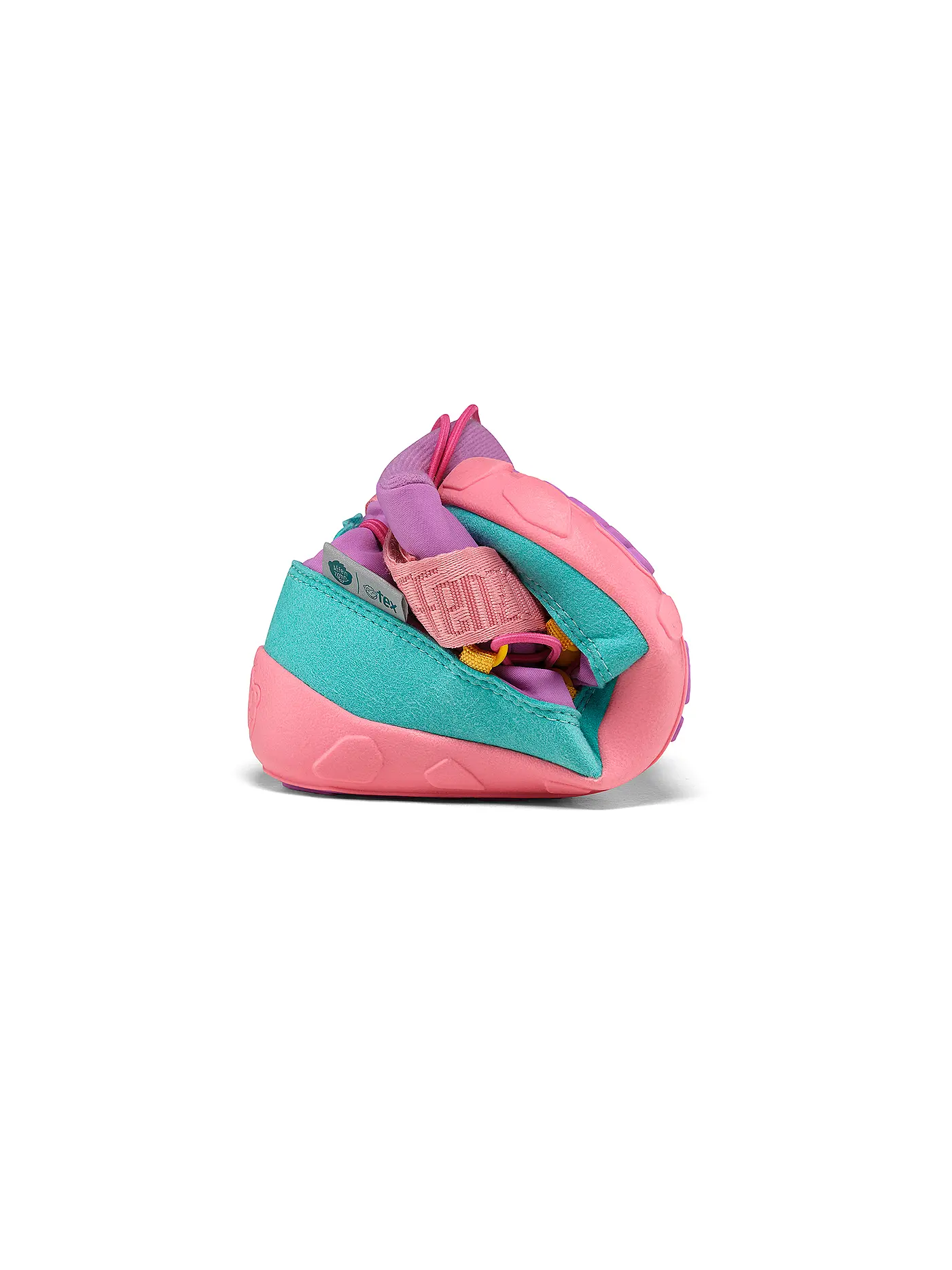 AFFENZAHN | Kinder Winterstiefel  VEGAN SNOWY Eule | lila