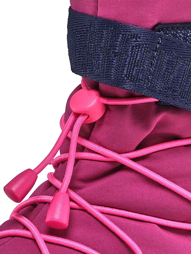 AFFENZAHN | Kinder Winterstiefel  VEGAN SNOWY Flamingo | 