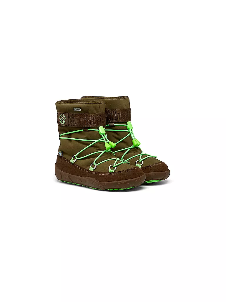 AFFENZAHN | Kinder Winterstiefel SNOWY FROSCH | dunkelblau