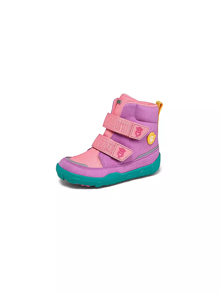 AFFENZAHN | Kinder Winterstiefel VEGAN COMFY Eule | 