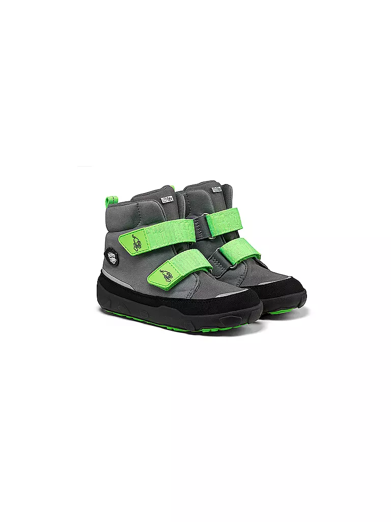AFFENZAHN | Kinder Winterstiefel VEGAN COMFY Panther | dunkelblau