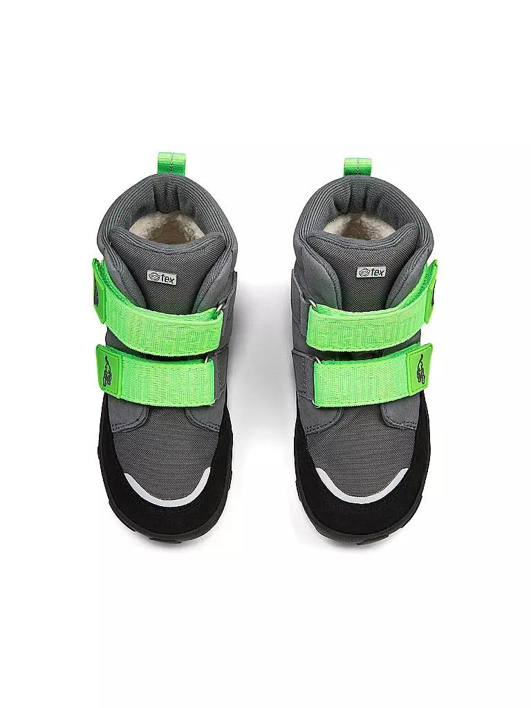 AFFENZAHN | Kinder Winterstiefel VEGAN COMFY Panther | dunkelblau