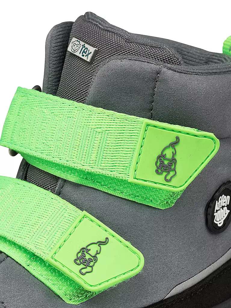 AFFENZAHN | Kinder Winterstiefel VEGAN COMFY Panther | dunkelblau