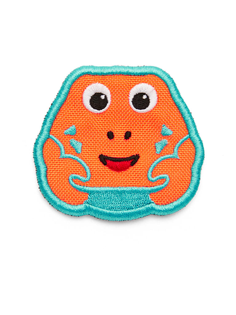 AFFENZAHN | Klett Badge Krabbe | orange