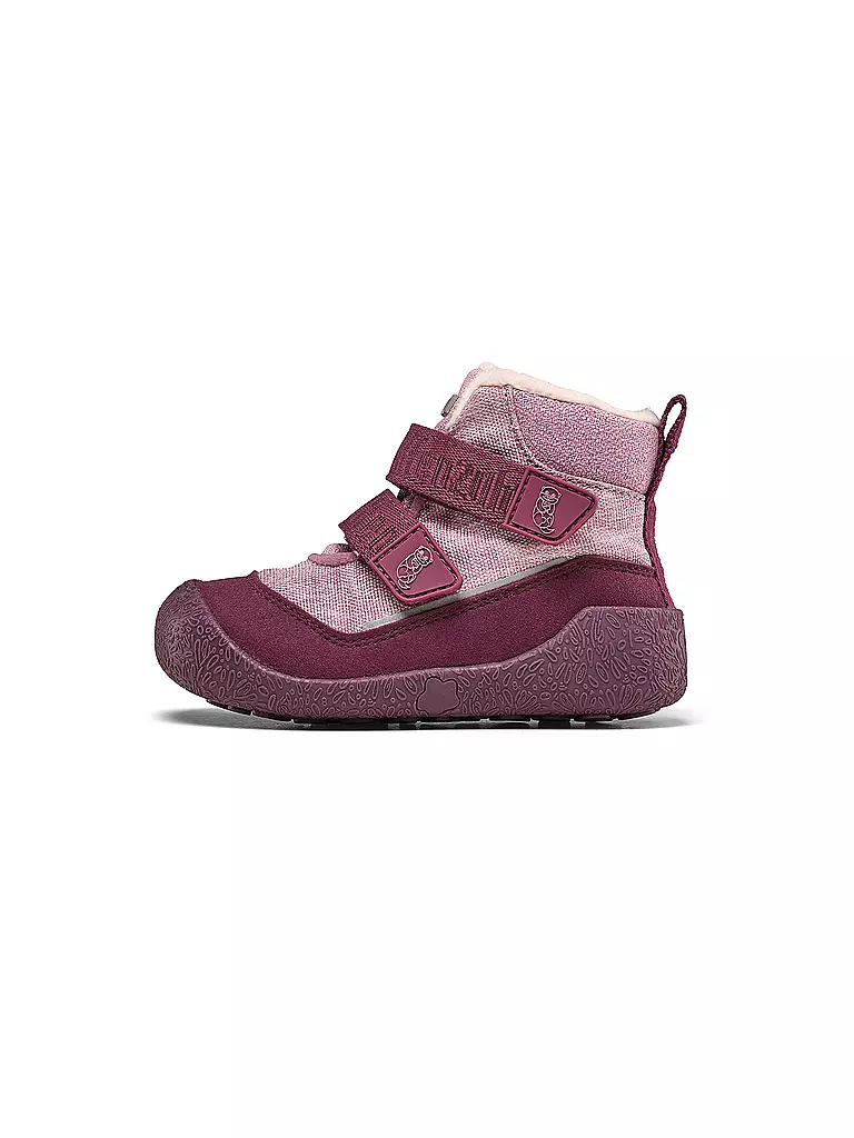 AFFENZAHN | Lauflerner Winterstiefel VEGAN SNUGGY Otter | rosa