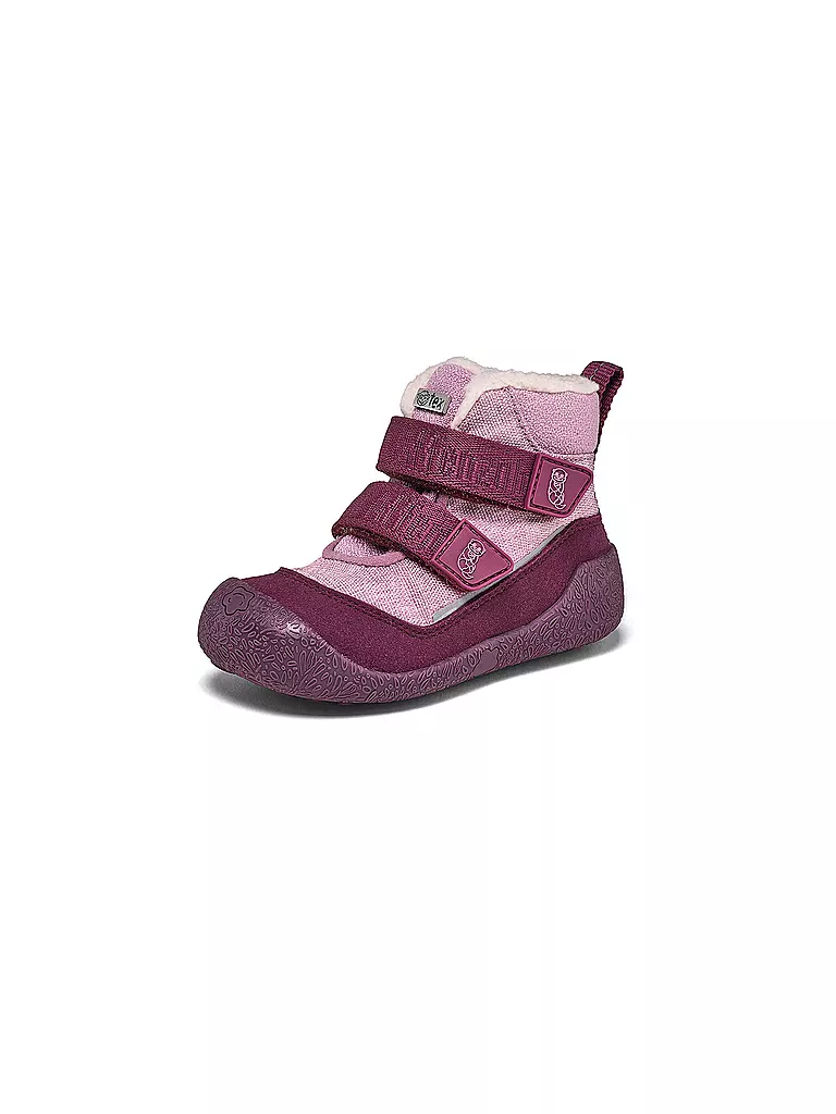 AFFENZAHN | Lauflerner Winterstiefel VEGAN SNUGGY Otter | rosa