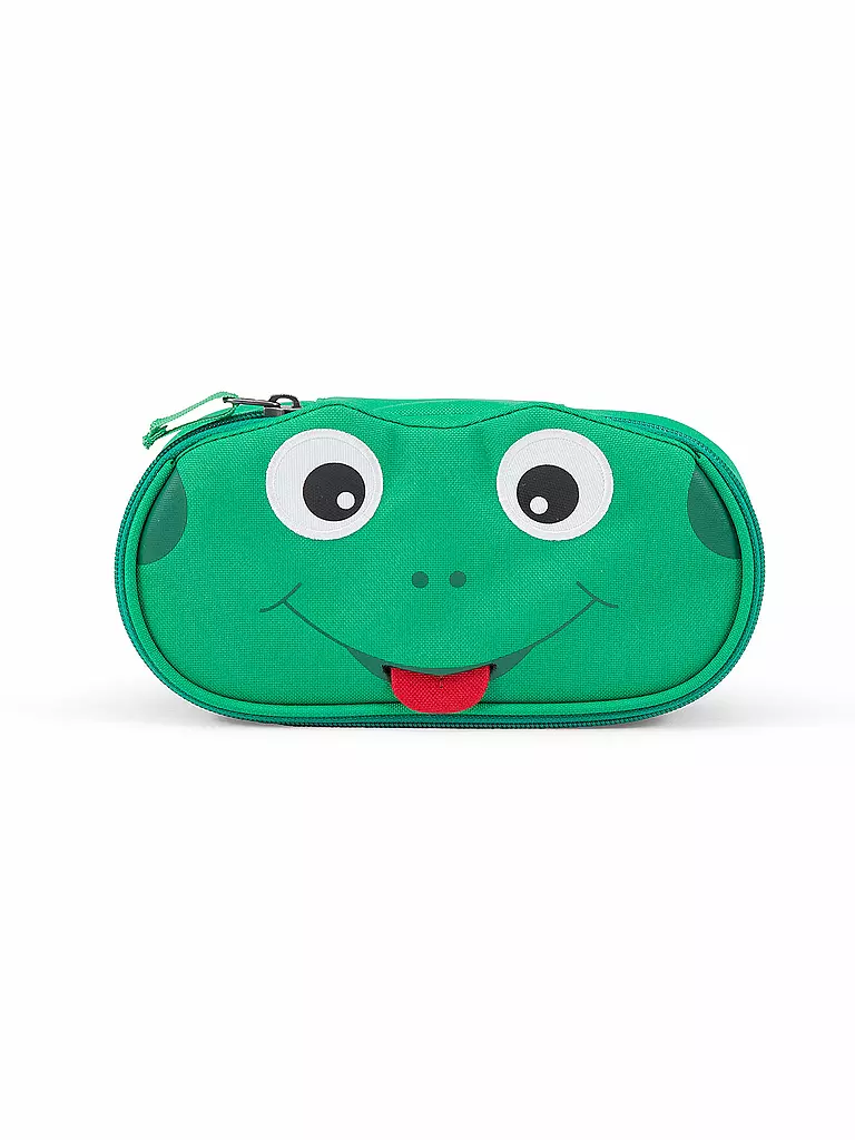 AFFENZAHN | Stiftemäppchen "Finn Frosch" | grün