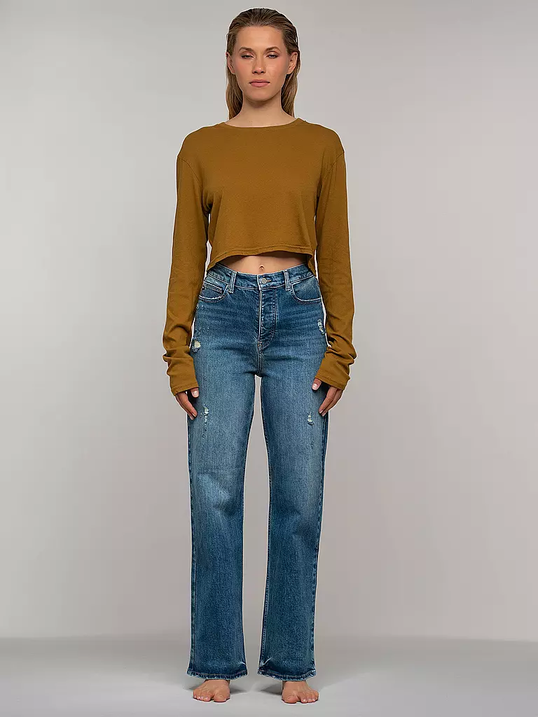 AG | Highwaist Jeans Wide Leg Alexxis | blau