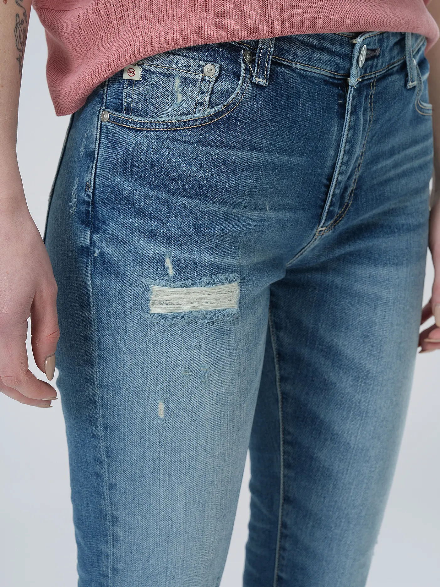 AG | Jeans Bootcut Fit JODI CROP | blau
