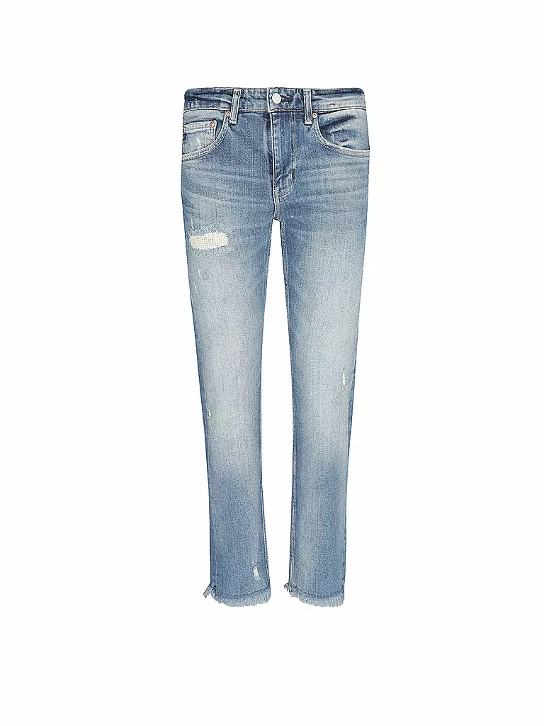 AG | Jeans Straight Fit Girlfriend | blau