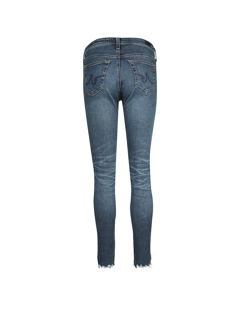 AG Jeans Denim Skinny-Fit Jeans Legging Ankle Blau in Blau Damen Bekleidung Jeans Röhrenjeans 