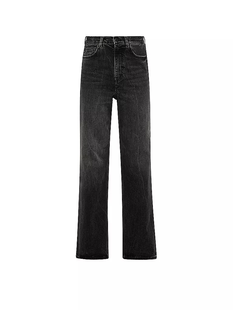 AG | Jeans Wide Leg New Alexxis | schwarz