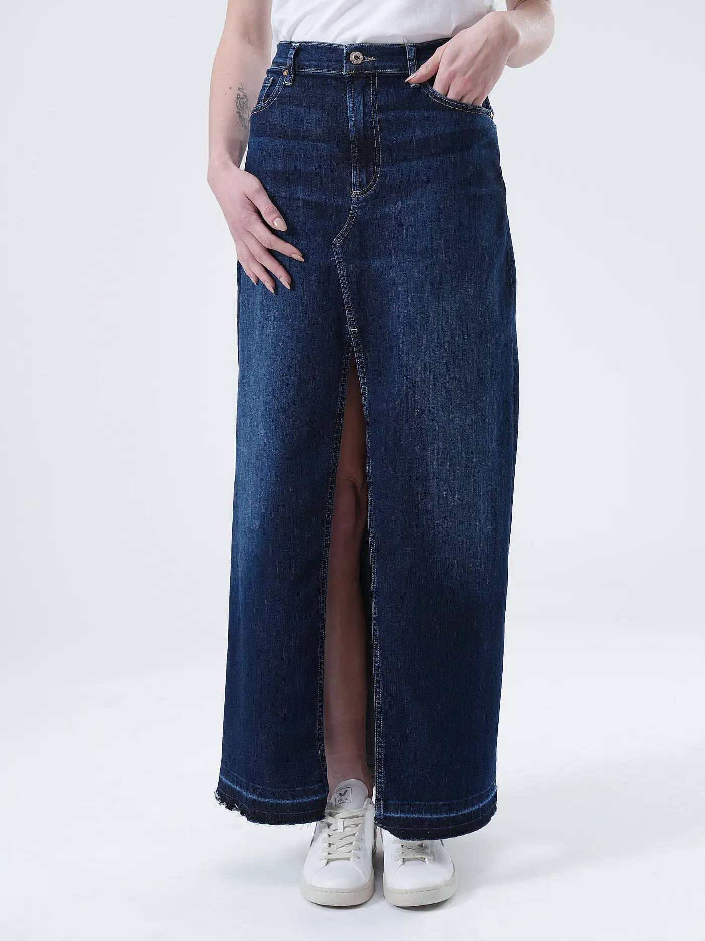 AG | Jeansrock | blau