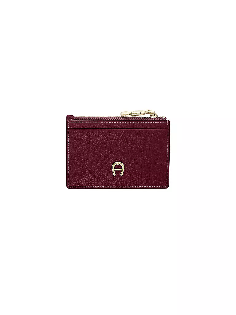 AIGNER | Kartenetui ZITA | dunkelrot