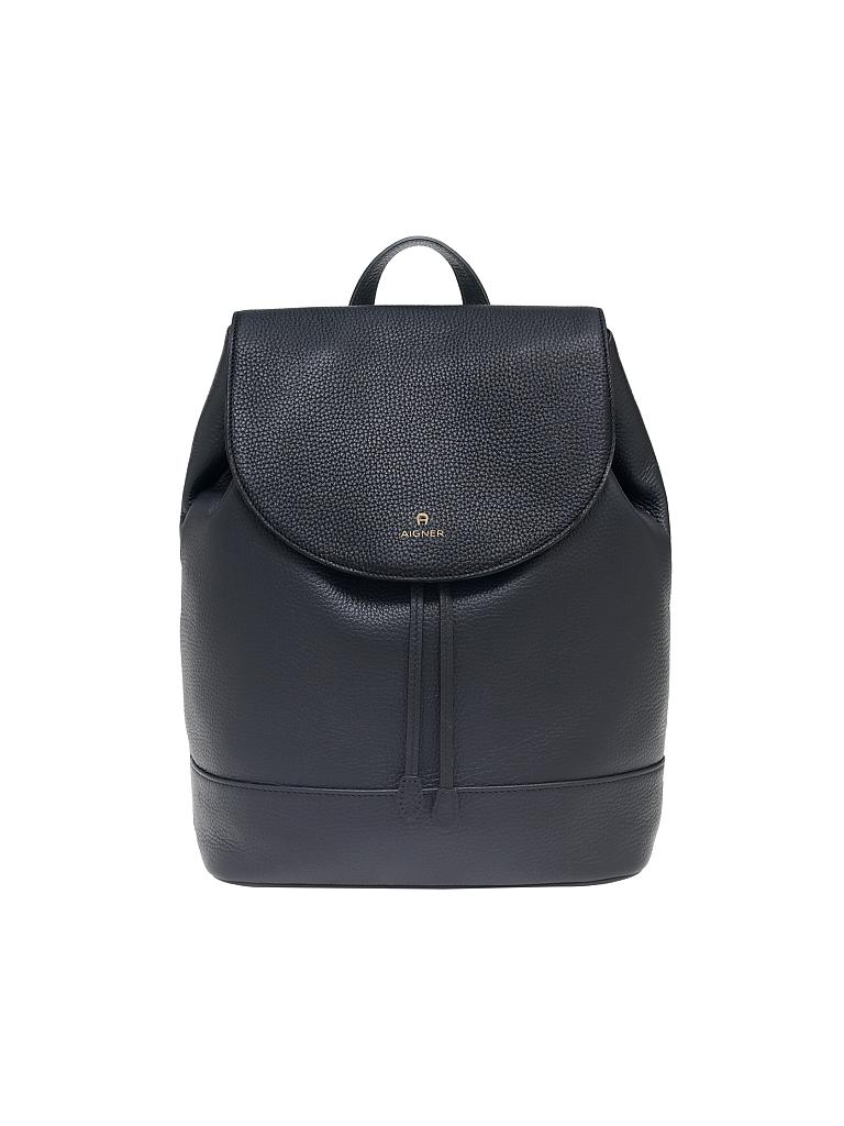 AIGNER | Leder-Rucksack "Ivy M" | 