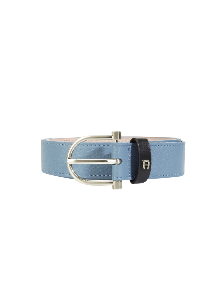 AIGNER | Ledergürtel "Evita" | blau