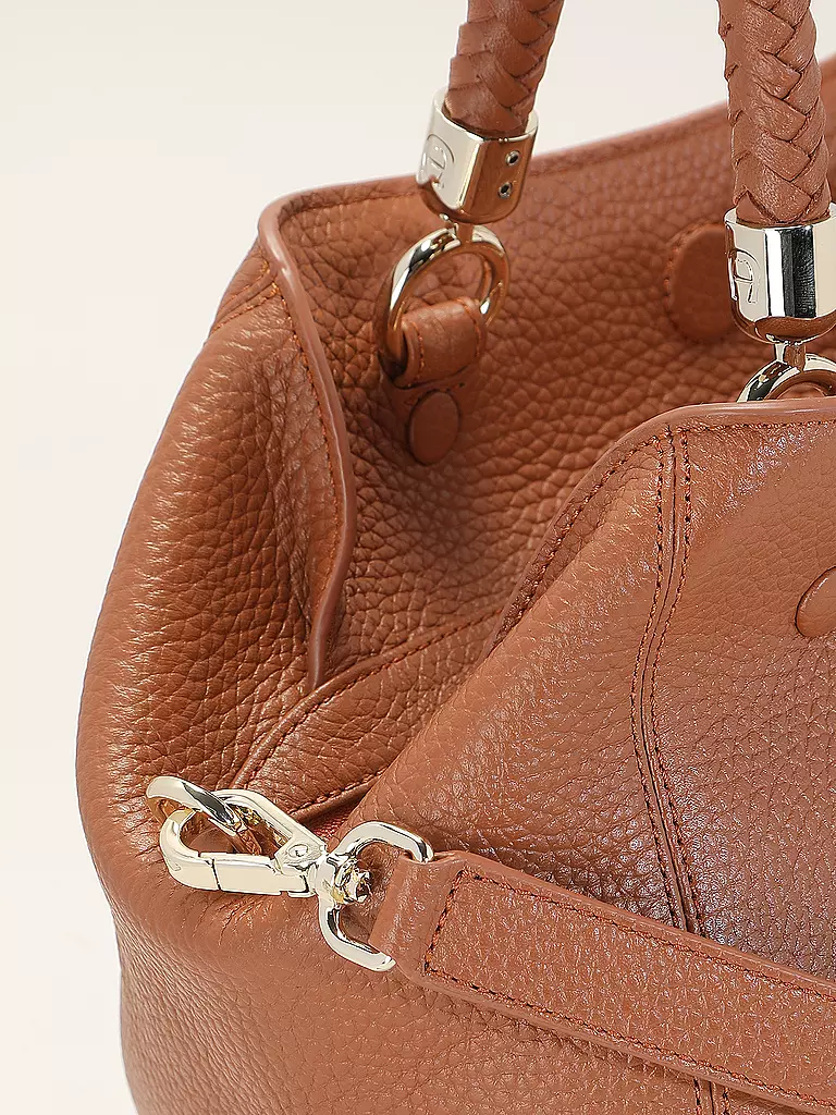 AIGNER | Ledertasche  - Shopper CARRE SOFT Medium | braun