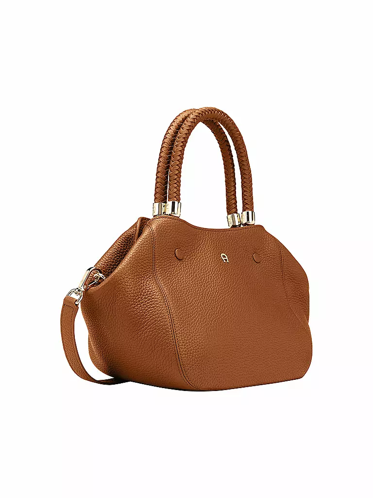 AIGNER | Ledertasche  - Shopper CARRE SOFT Medium | braun