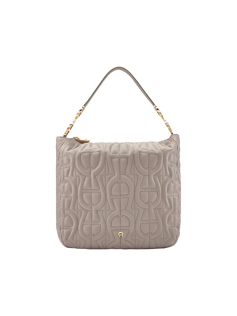 AIGNER | Ledertasche - Beuteltasche "Roma M" | 