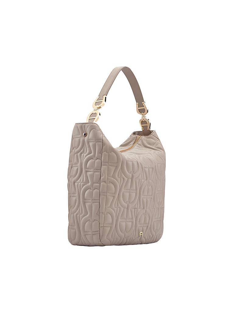 AIGNER | Ledertasche - Beuteltasche "Roma M" | 