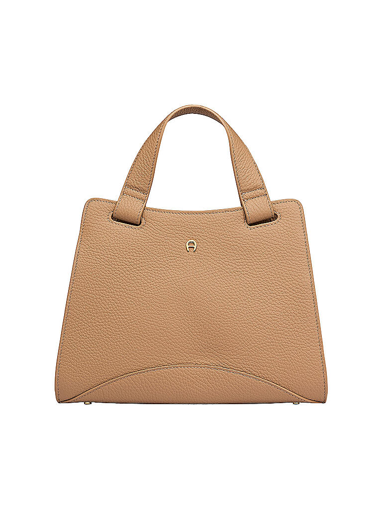 AIGNER | Ledertasche - Handtasche Selma S | beige