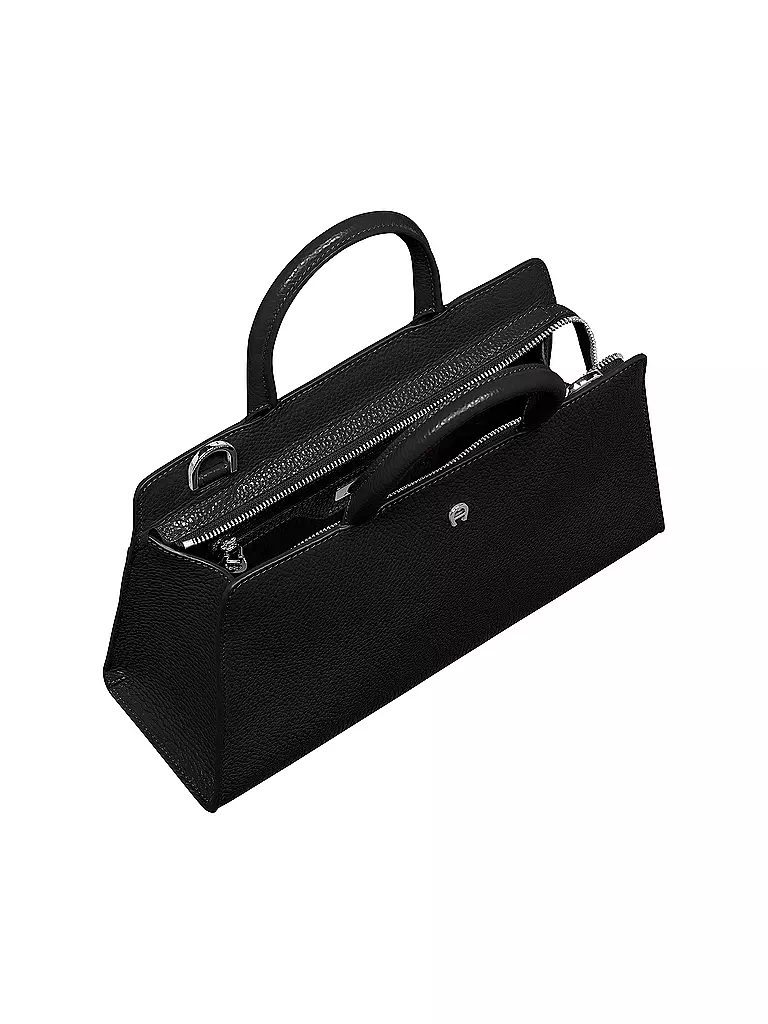 AIGNER | Ledertasche - Henkeltasche CYBILL | schwarz