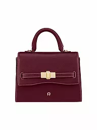 AIGNER | Ledertasche - Henkeltasche FARAH Small | dunkelrot