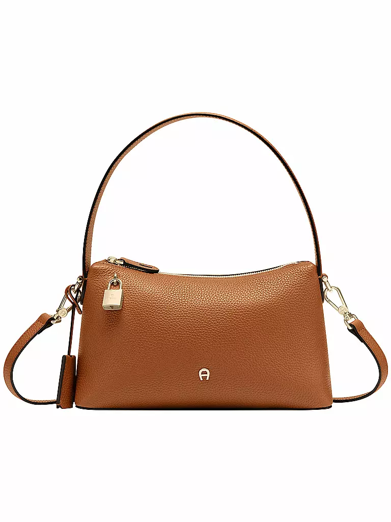 AIGNER | Ledertasche - Hobo Bag DELIA Small | schwarz