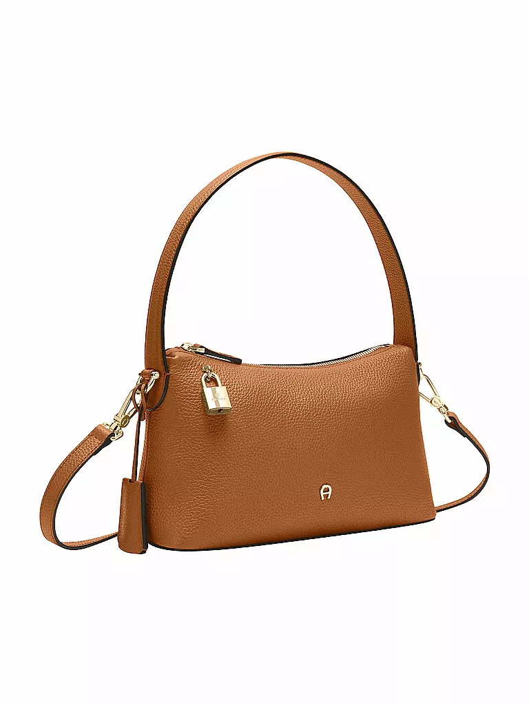 AIGNER | Ledertasche - Hobo Bag DELIA Small | schwarz