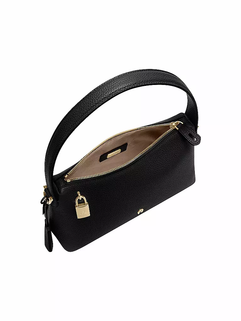 AIGNER | Ledertasche - Hobo Bag DELIA Small | schwarz
