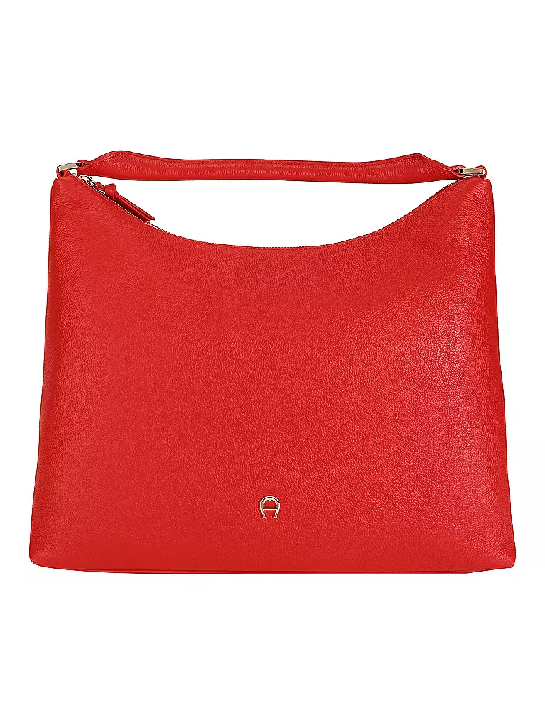 AIGNER | Ledertasche - Hobo Bag ZITA Medium | rot