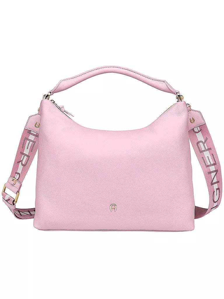 AIGNER | Ledertasche - Hobo Bag ZITA Medium | rosa