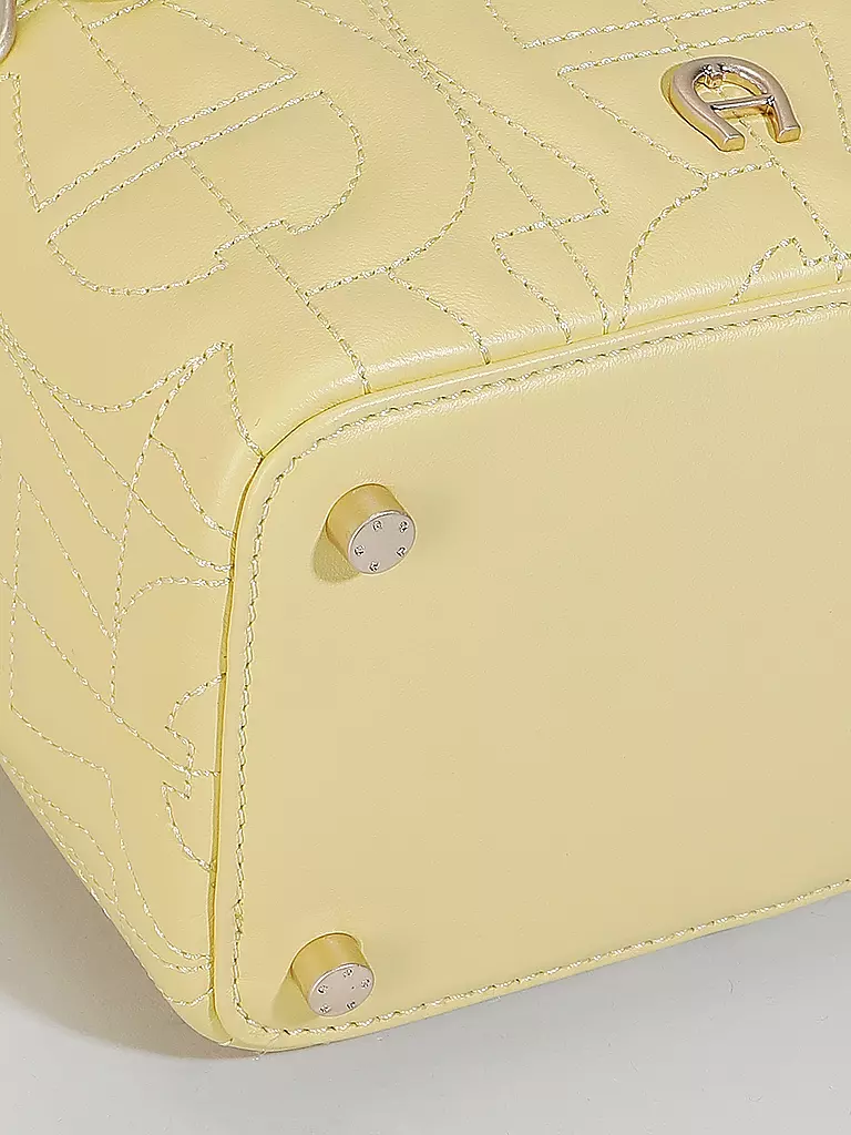AIGNER | Ledertasche - Mini Bag DIADORA Small | gelb