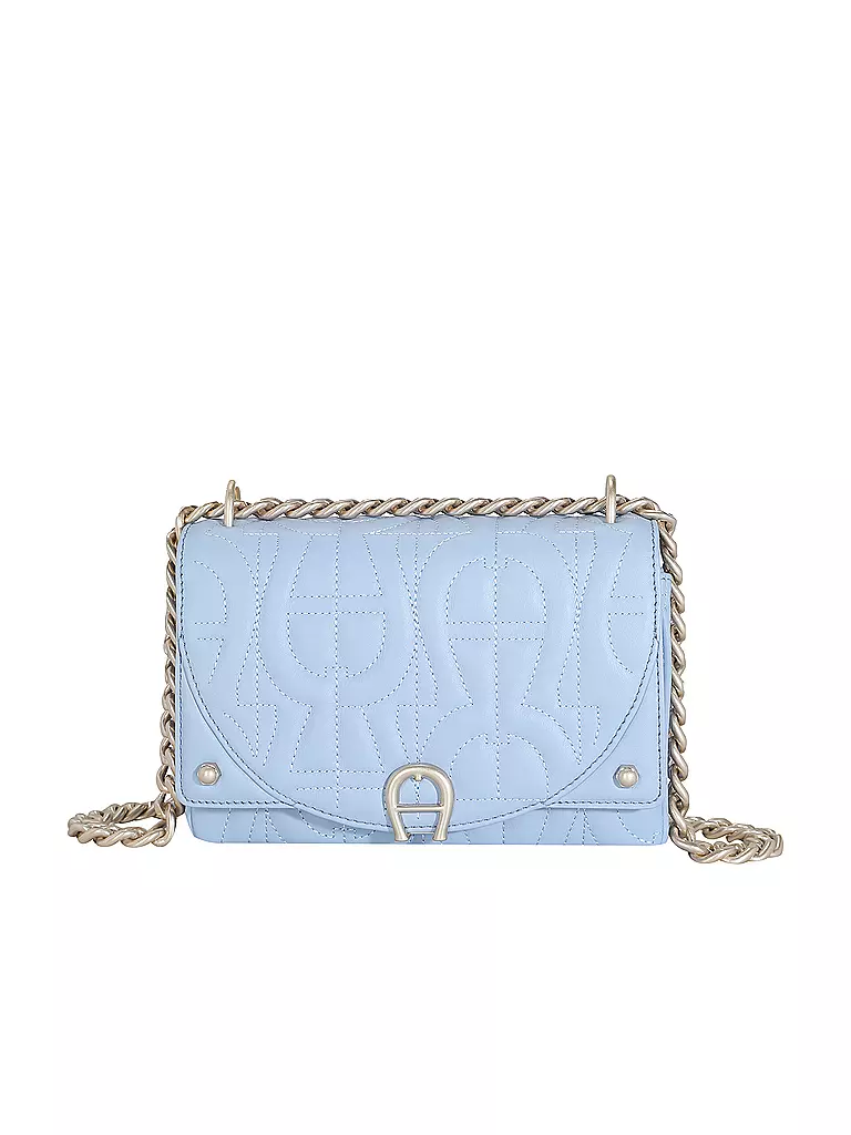 AIGNER | Ledertasche - Mini Bag DIAORA XSmall | hellblau