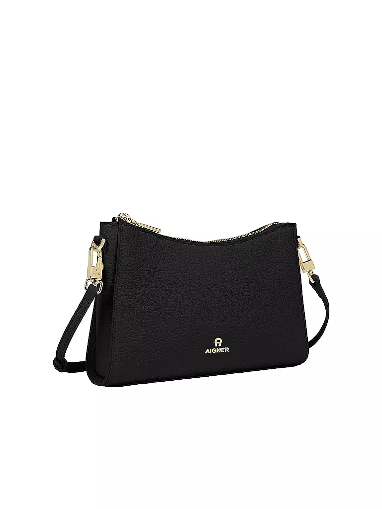 AIGNER | Ledertasche - Mini Bag IVY S | schwarz