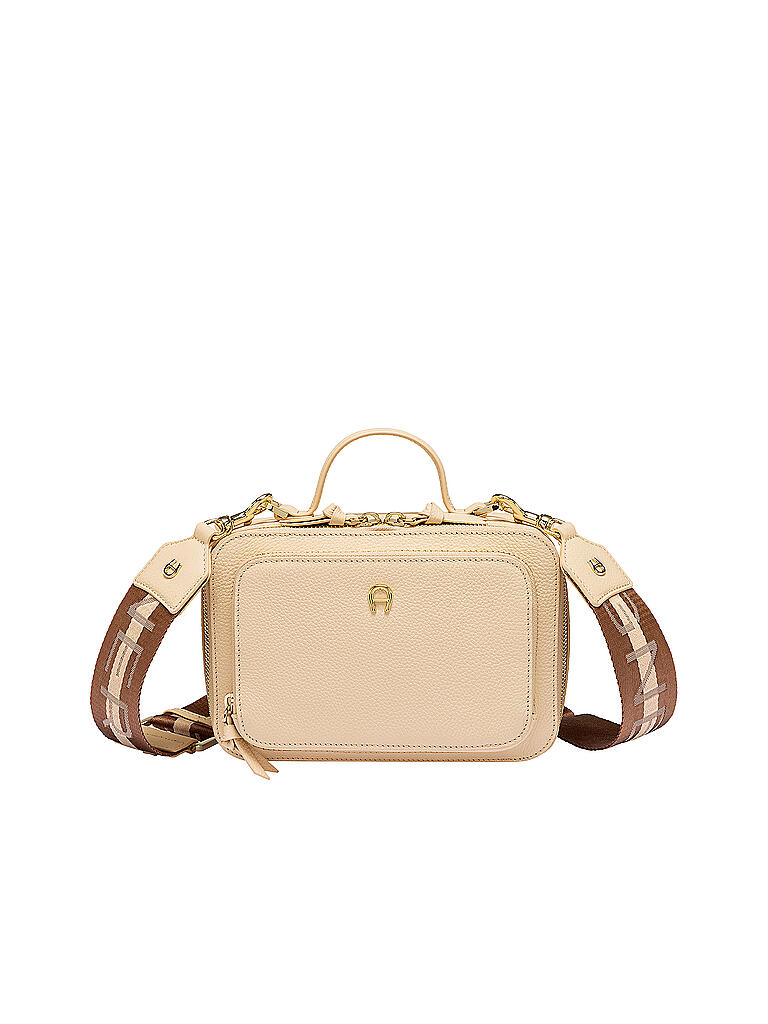 AIGNER | Ledertasche - Mini Bag Zita S | beige