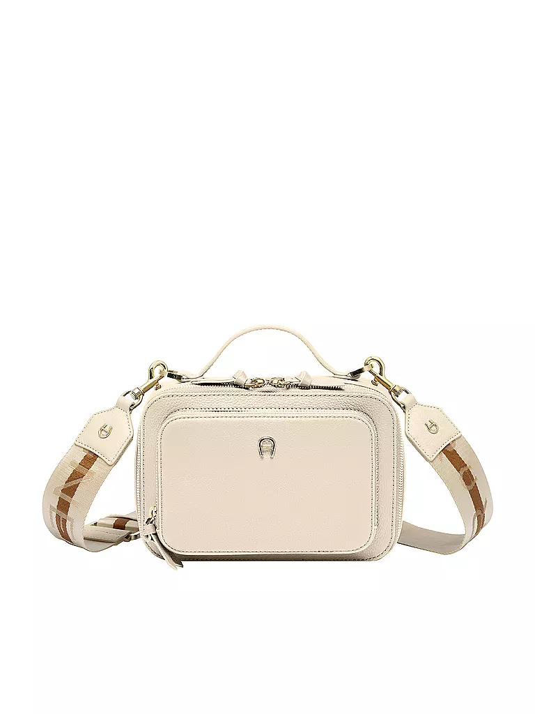 AIGNER | Ledertasche - Mini Bag Zita S | creme