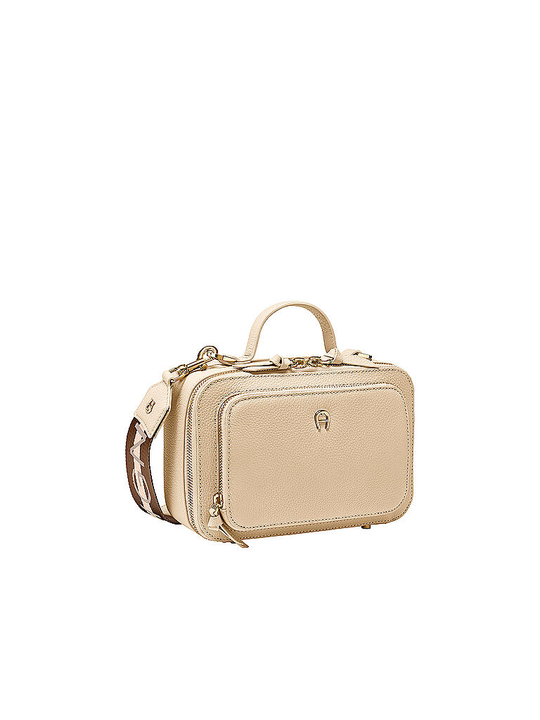 AIGNER | Ledertasche - Mini Bag Zita S | beige