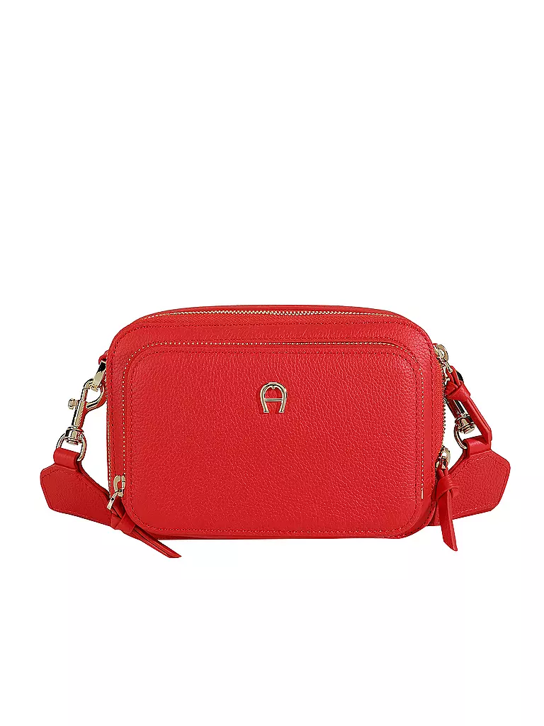 AIGNER | Ledertasche - Mini Bag ZITA Small | rot