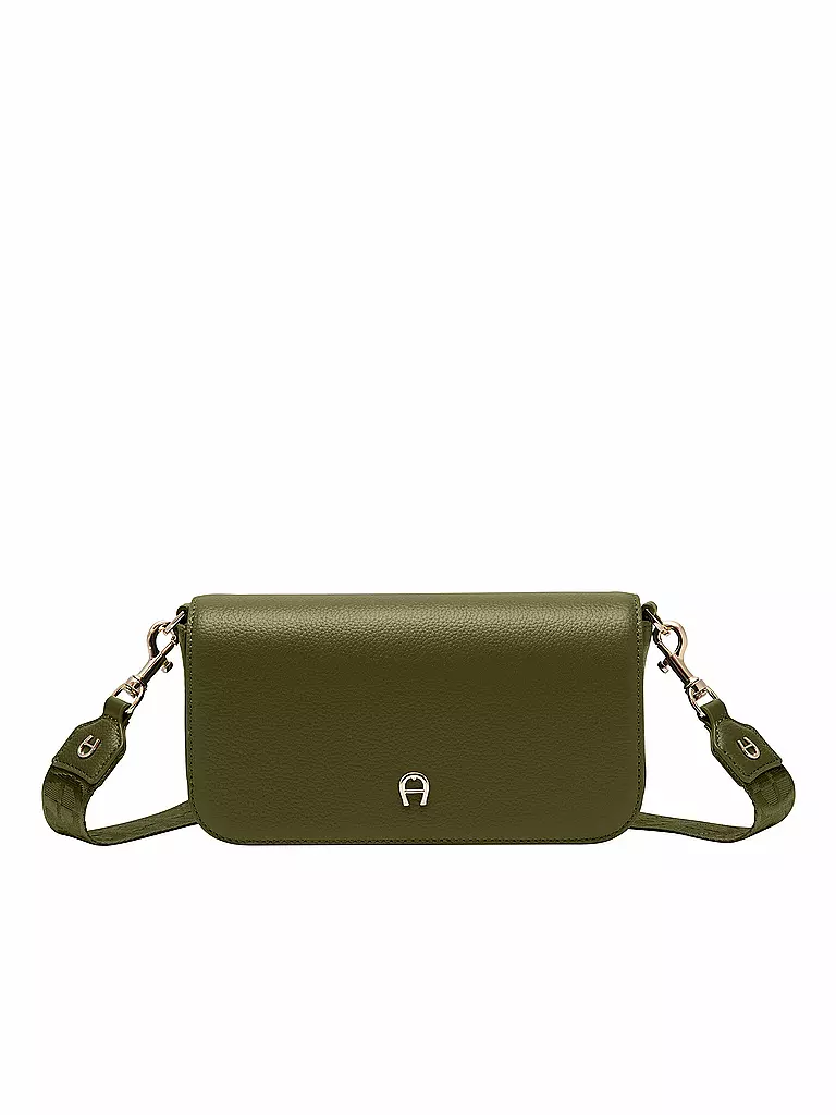 AIGNER | Ledertasche - Mini Bag ZITA Small | olive