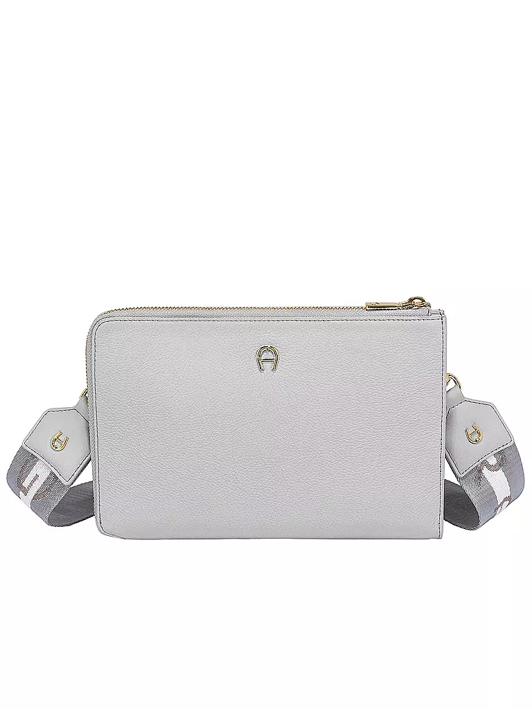 AIGNER | Ledertasche - Mini Bag ZITA | grau