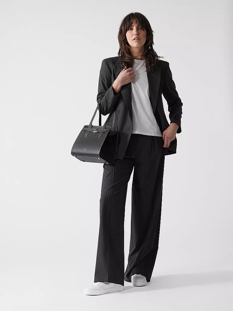 AIGNER | Ledertasche - Shopper FARAH Medium  | schwarz