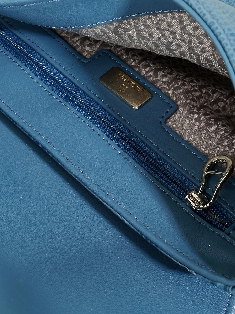 AIGNER | Ledertasche - Umhängetasche "Genoveva" S | blau