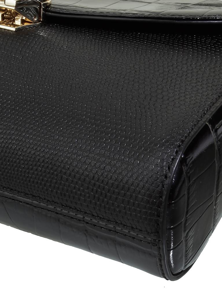 AIGNER | Ledertasche - Umhängetasche "Genoveva" S | schwarz