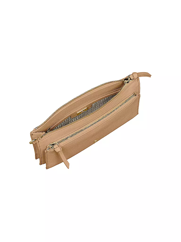 AIGNER | Ledertasche - Umhängetasche ISA S | beige