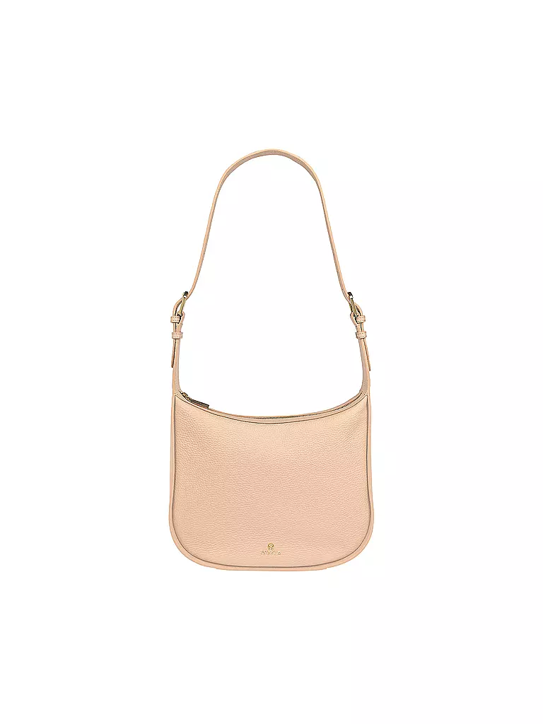 AIGNER | Ledertasche - Umhängetasche IVY M | beige