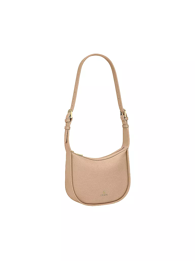 AIGNER | Ledertasche - Umhängetasche IVY S | beige